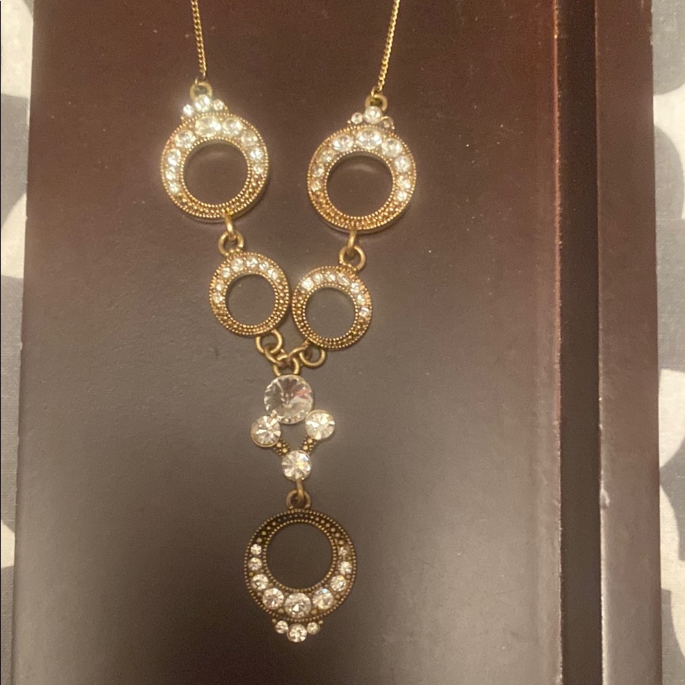 Nicole Miller  Necklace with Sparkling Accents